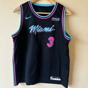 NBA Miami Black and Pink Tank Top